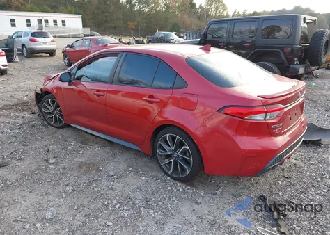 2020 Toyota Corolla Se from USA, damaged, VIN 5YFS4RCE7LP045214